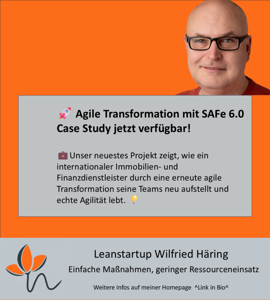 Wilfried Häring - www.wilfriedhaering.de - Lean Startup und Design Thinking Coach aus Mainz